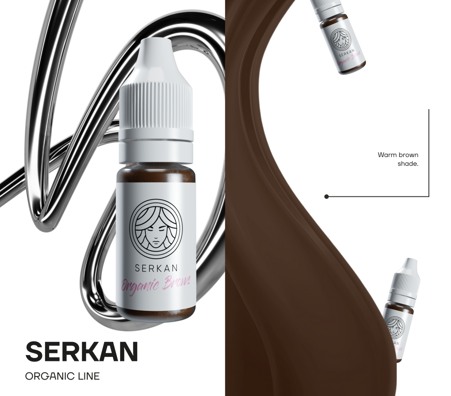 FACE Пигмент для бровей Serkan