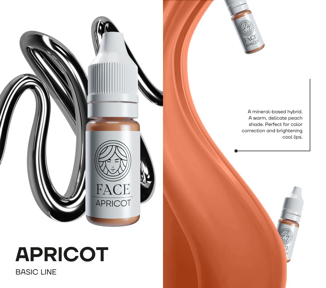 FACE Пигменты для губ Apricot