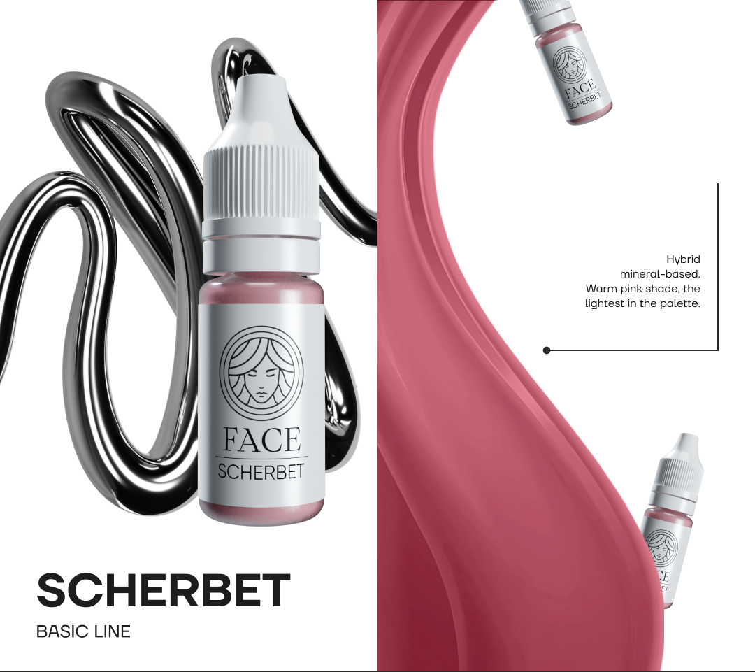 FACE Пигменты для губ Scherbet