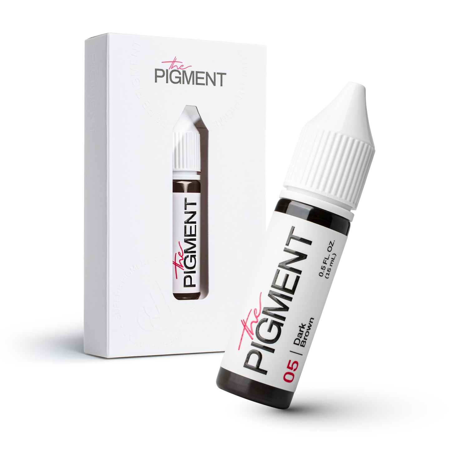 THE PIGMENT წარბის პიგმენტი Dark Brown 15 მლ.