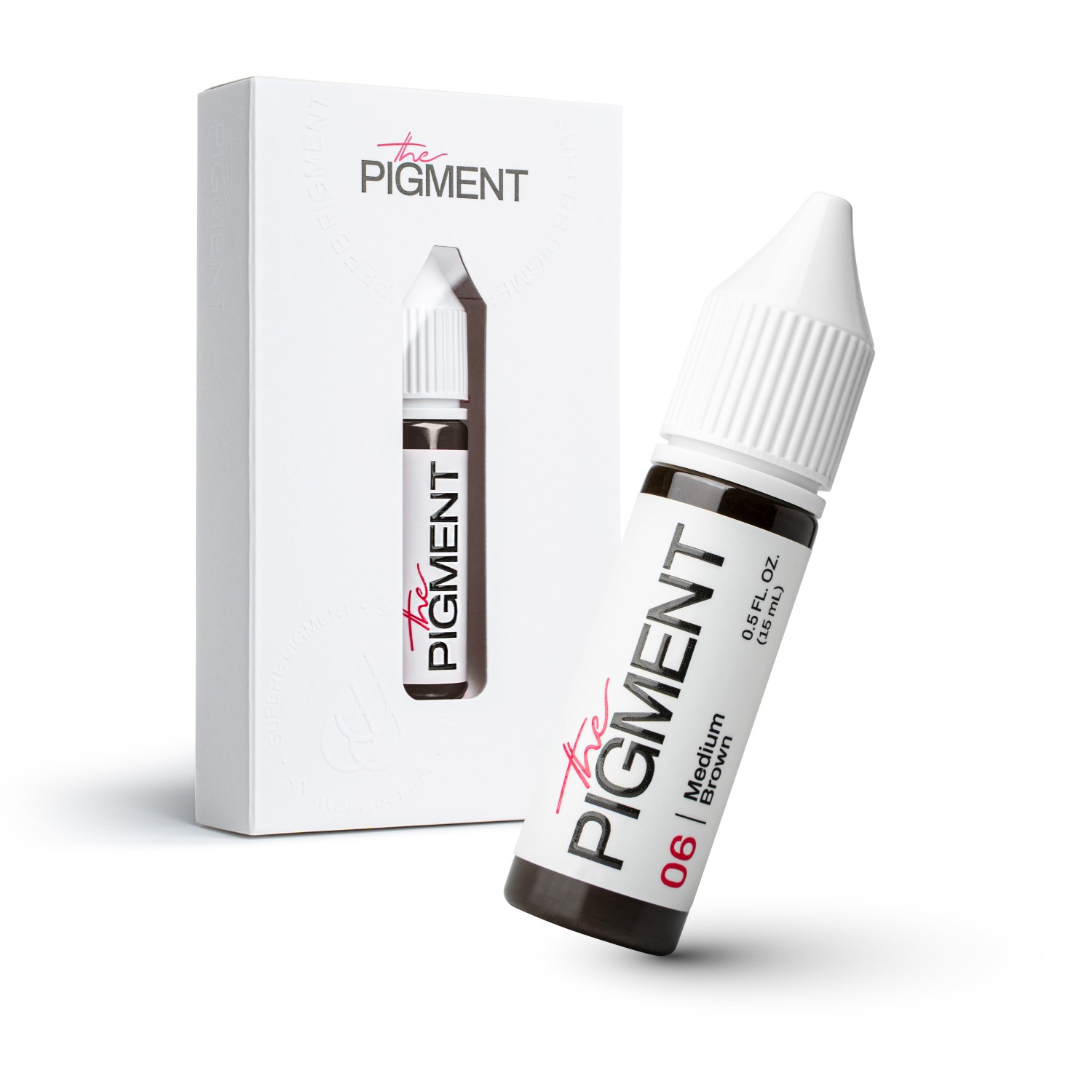 THE PIGMENT წარბის პიგმენტი Medium Brown 15 მლ.