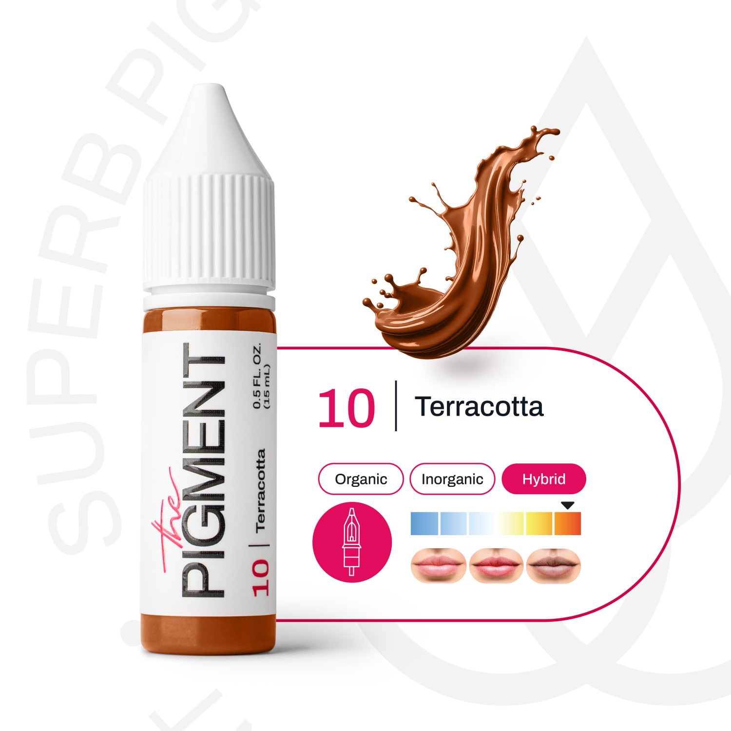 THE PIGMENT ტუჩის პიგმენტი Terracotta 15 მლ.