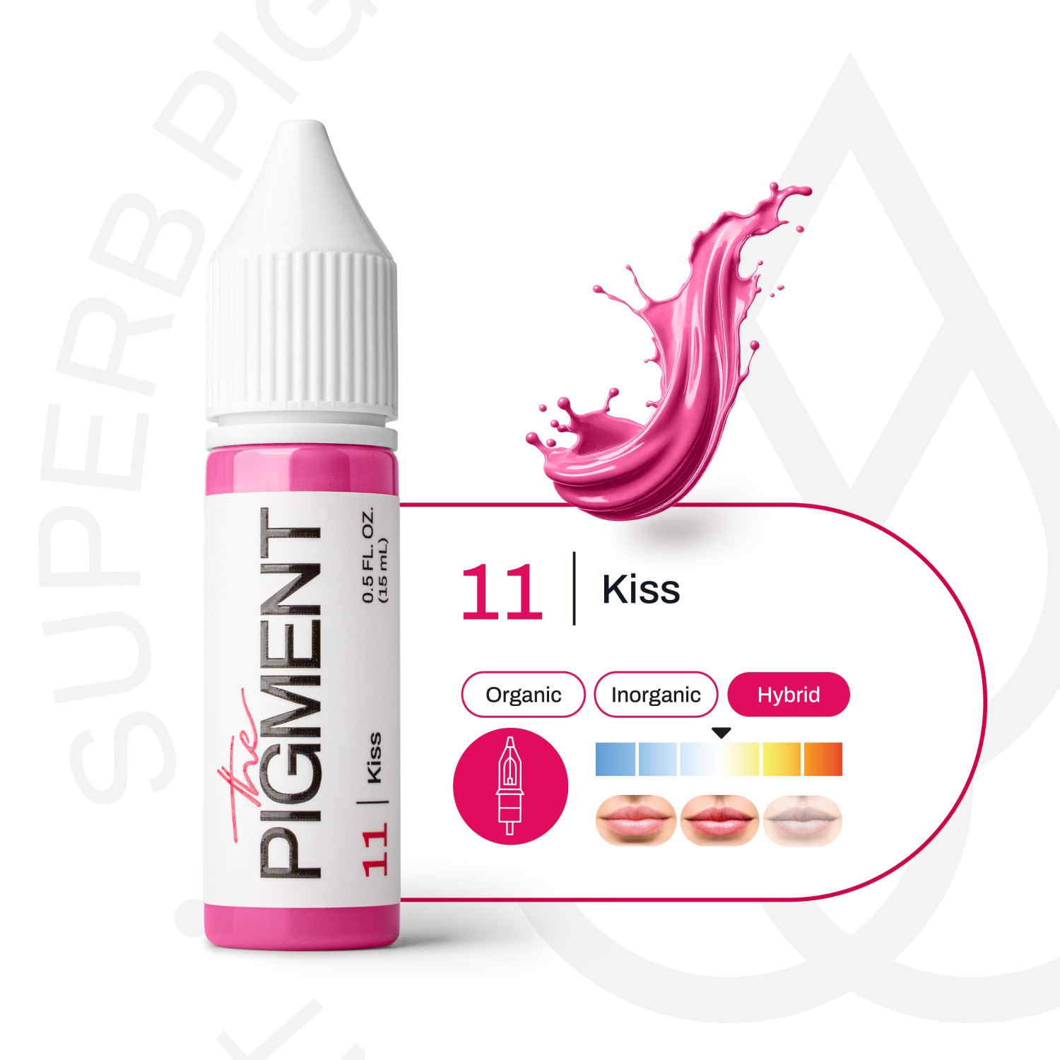 THE PIGMENT ტუჩის პიგმენტი Kiss 15 მლ.