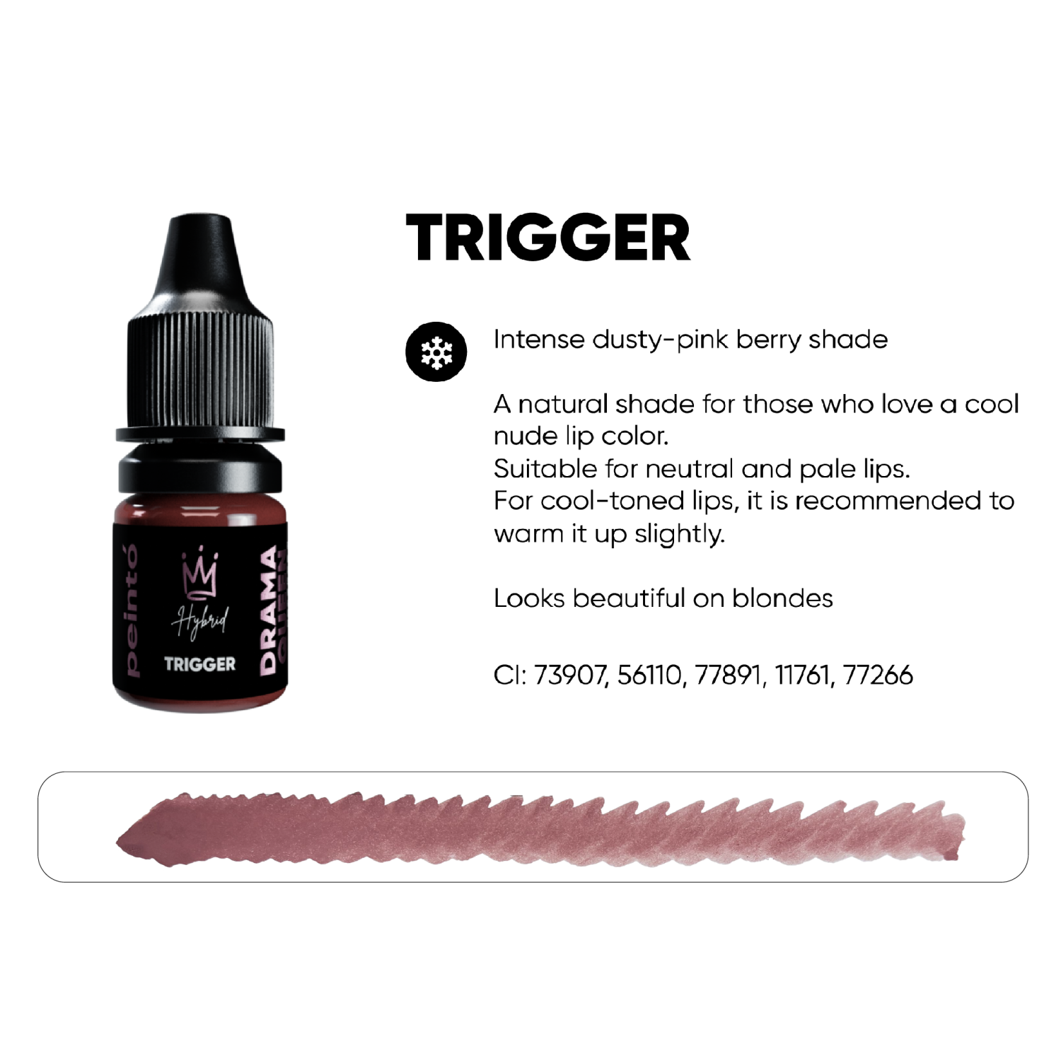 PEINTO ტუჩის პიგმენტი TRIGGER