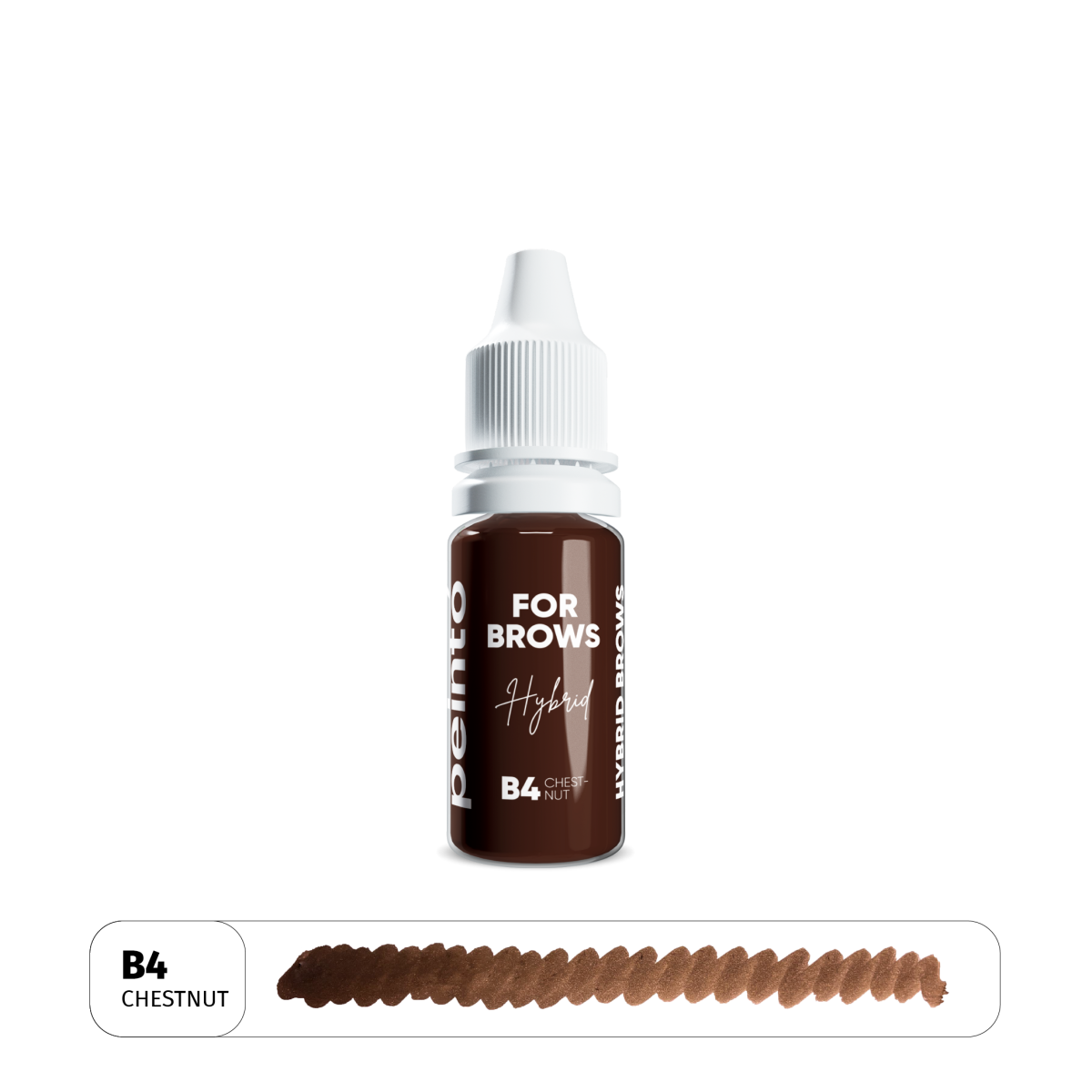 PEINTO Пигмент для бровей B4 Brown
