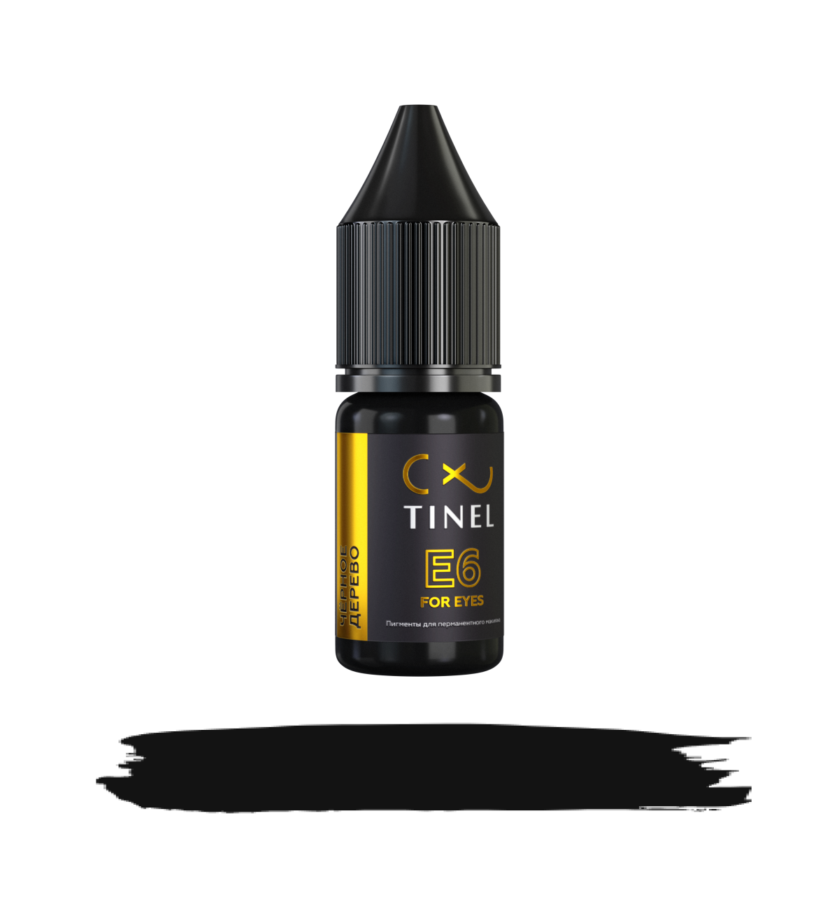 TINEL ქუთუთოს პიგმენტი E6 Ebony