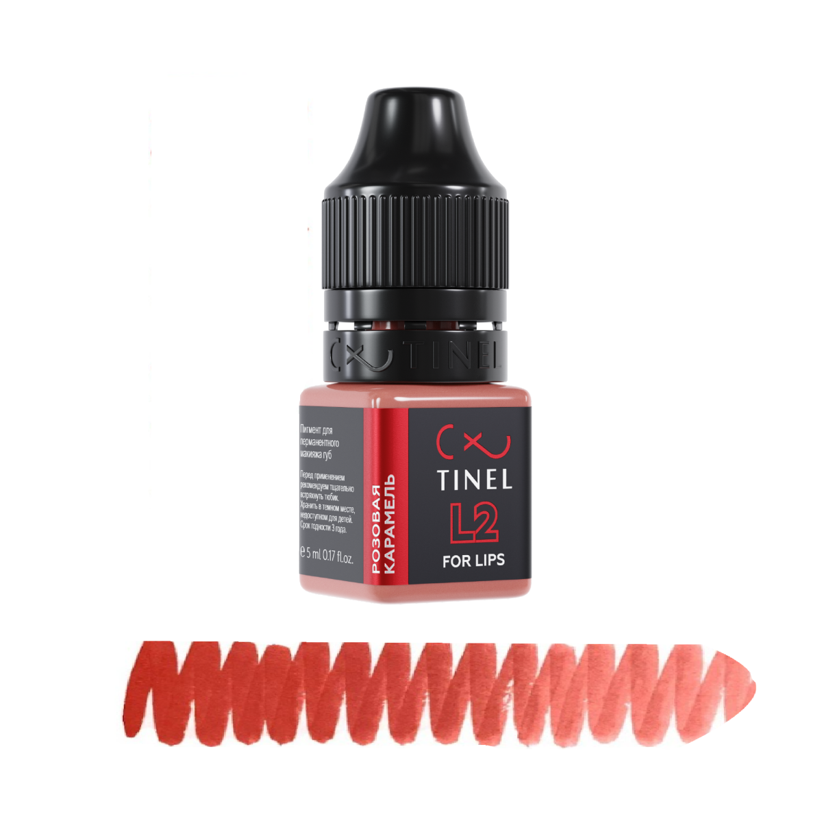 TINEL ტუჩის პიგმენტი L2 Pink Caramel