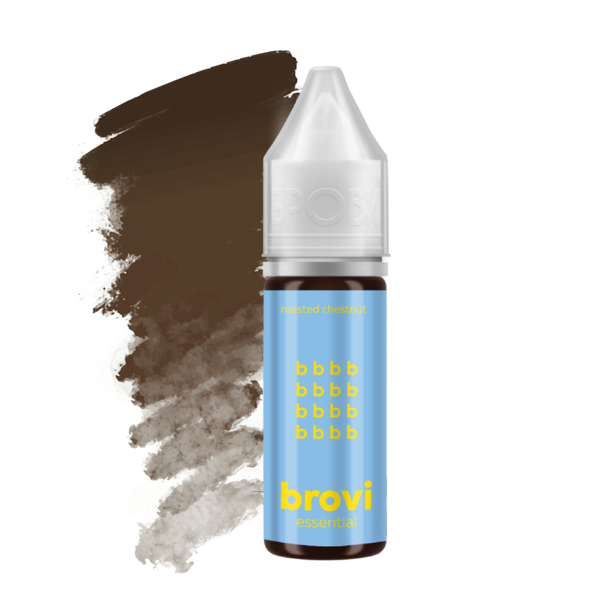BROVI წარბის პიგმენტი roasted chestnut