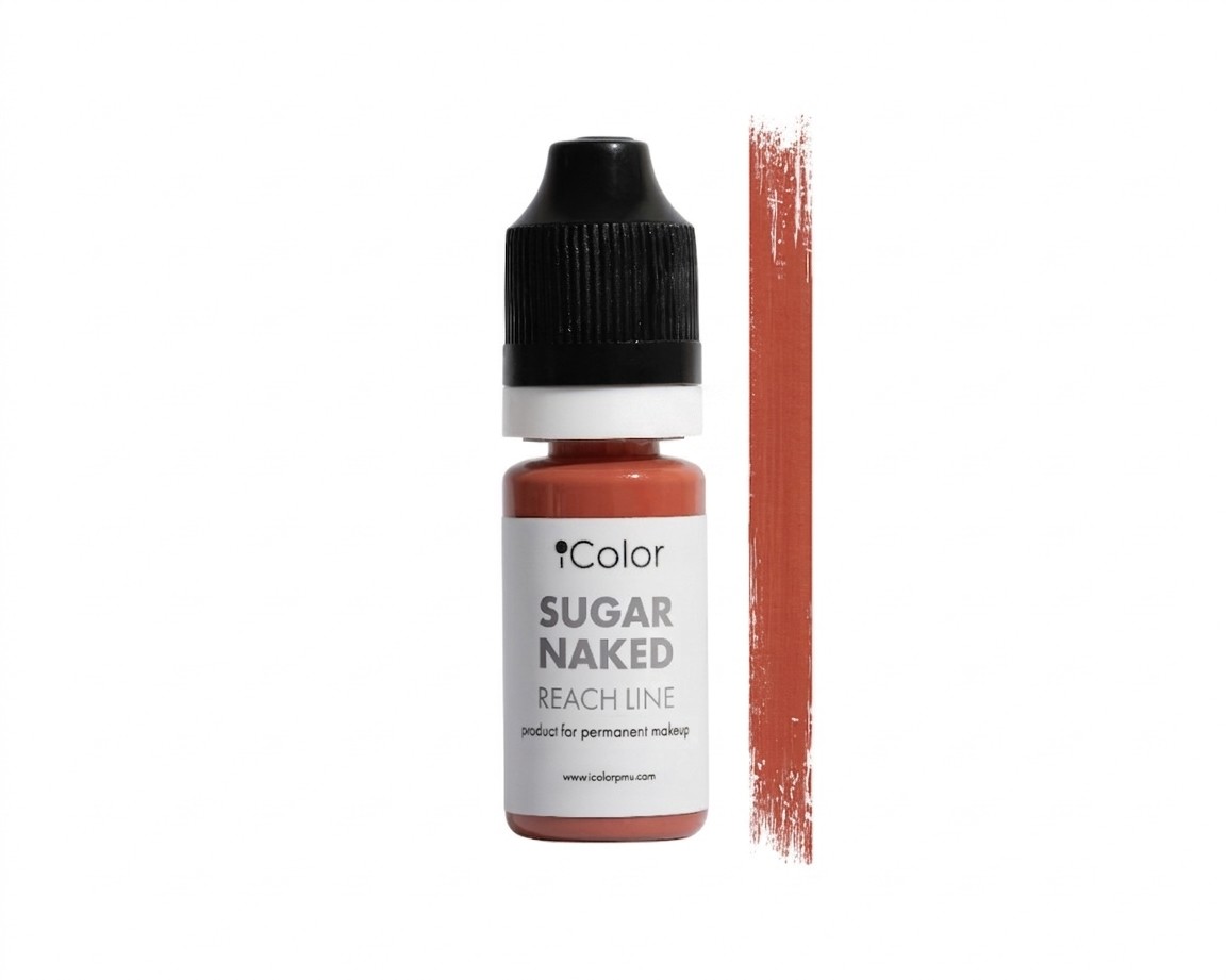 iCOLOR ტუჩის პიგმენტი Sugar Naked 10 მლ.