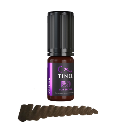 TINEL წარბის პიგმენტი B9  Cinnamon
