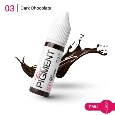 THE PIGMENT წარბის პიგმენტი Dark Chocolate 15 მლ.
