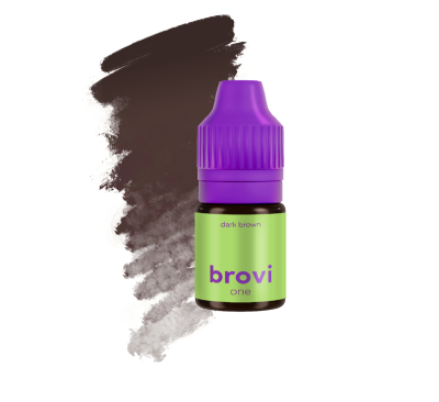 BROVI წარბის პიგმენტი dark brown