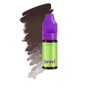 BROVI წარბის პიგმენტი dark brown