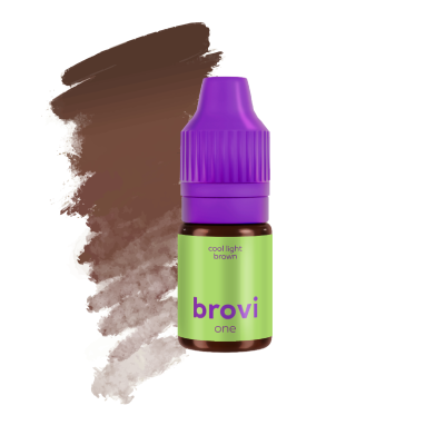 BROVI წარბის პიგმენტი cool light brown