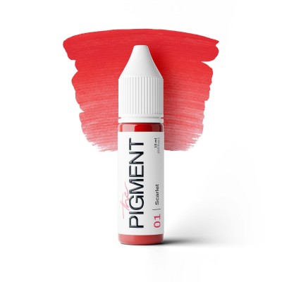 THE PIGMENT ტუჩის პიგმენტი Scarlet 15 მლ.