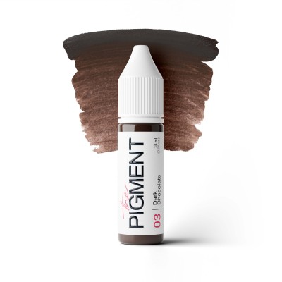 THE PIGMENT წარბის პიგმენტი Dark Chocolate 15 მლ.