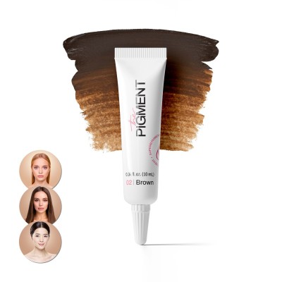 THE PIGMENT მიკრობლეიდინგის პიგმენტი Brown 2 10 მლ.