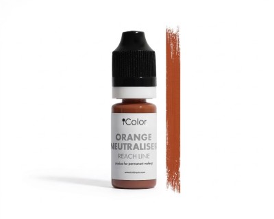 ICOLOR წარბის პიგმენტი Orange Neutraliser 10 მლ.