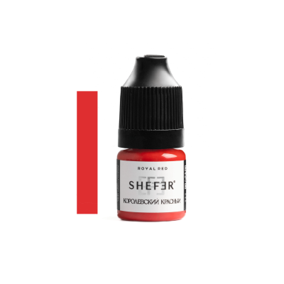 SHEFER ტუჩის პიგმენტი ROYAL RED