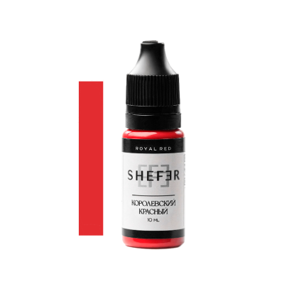 SHEFER ტუჩის პიგმენტი ROYAL RED