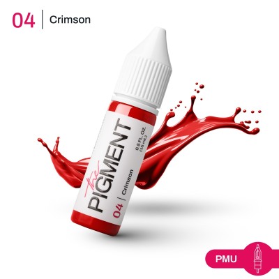 THE PIGMENT ტუჩის პიგმენტი Crimson 15 მლ.
