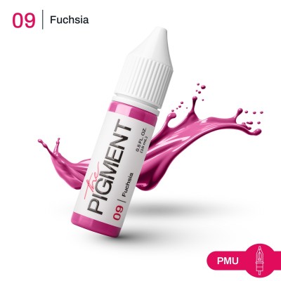 THE PIGMENT ტუჩის პიგმენტი Fuchsia 15 მლ.
