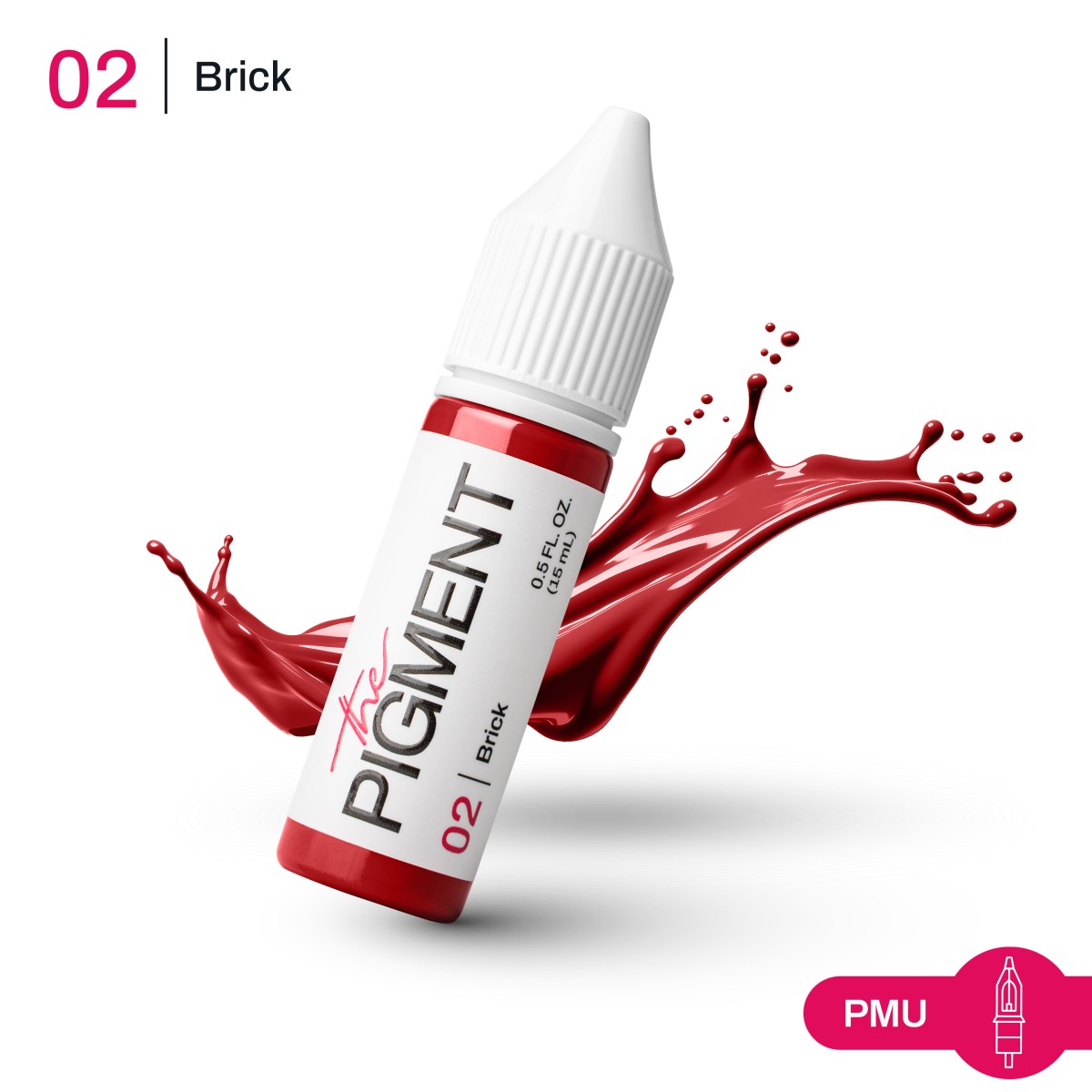 THE PIGMENT ტუჩის პიგმენტი  Brick 15 მლ.