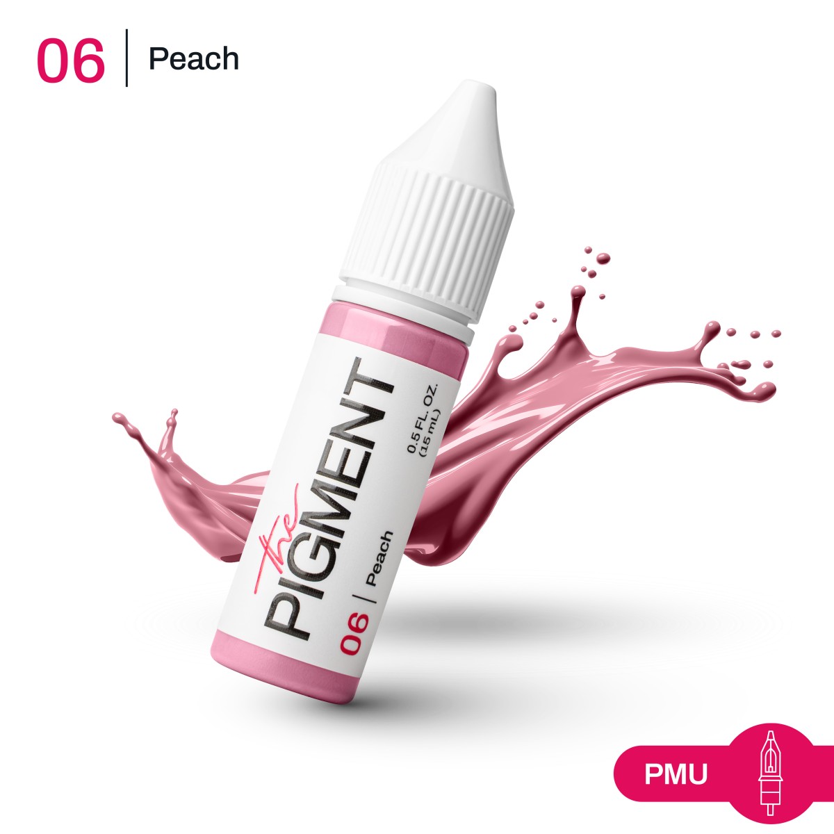 THE PIGMENT ტუჩის პიგმენტი Peach 15 მლ.